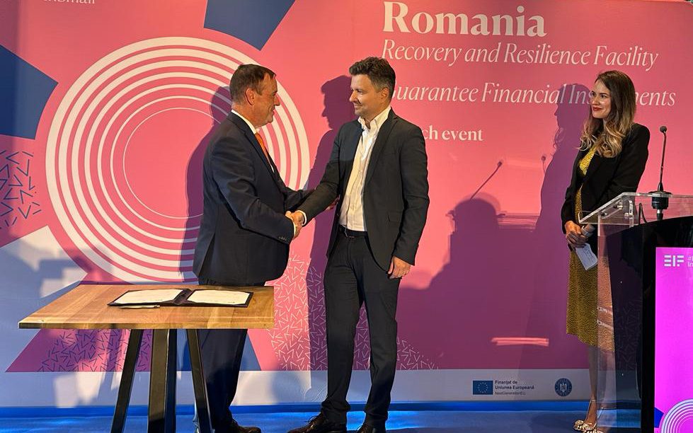 ProCredit Bank și Fondul European de Investiții au semnat un acord de garantare în cadrul programului InvestEU, pentru susținerea IMM-urilor din România